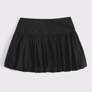 F21 Black Ruffle Skirt Size Medium